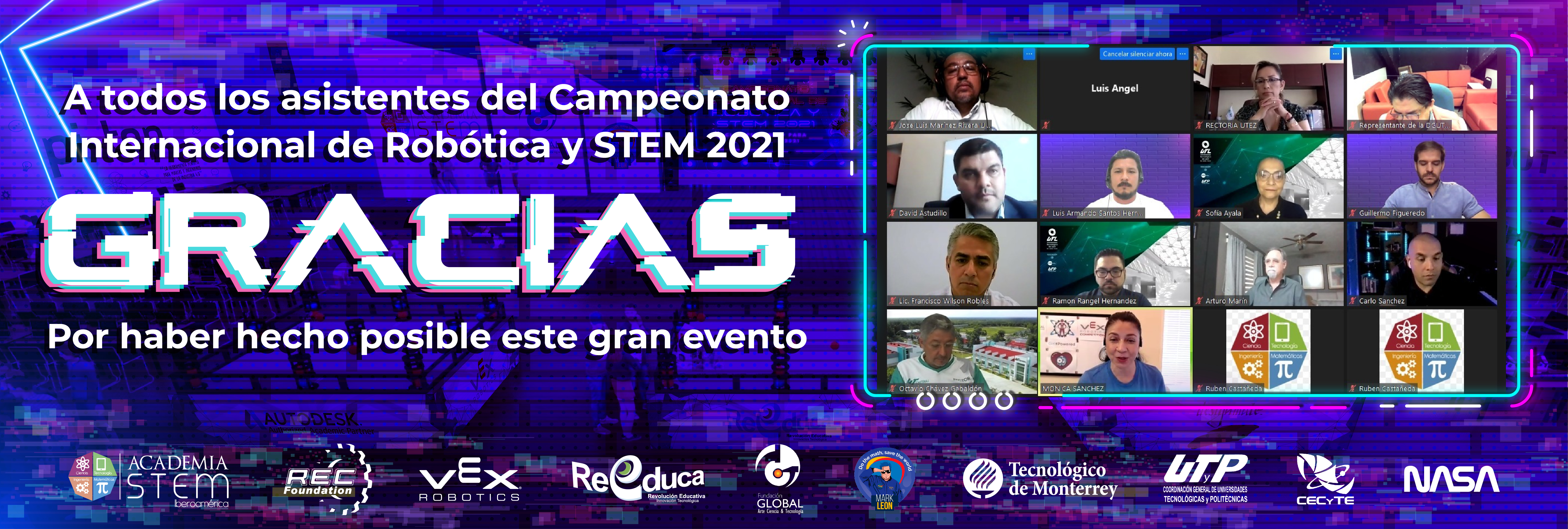 Finaliza el Campeonato Internacional de Robótica y STEM 2021